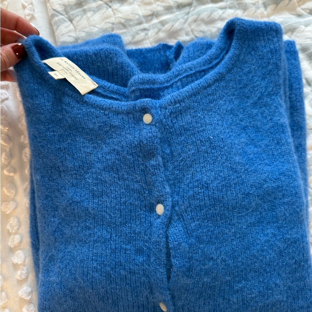 Sezane Gaspard Sweater - Blue